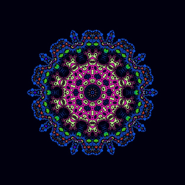 Conception De Mandala De Luxe