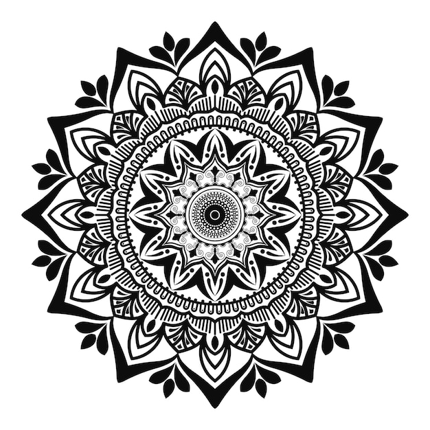 Conception De Mandala De Luxe