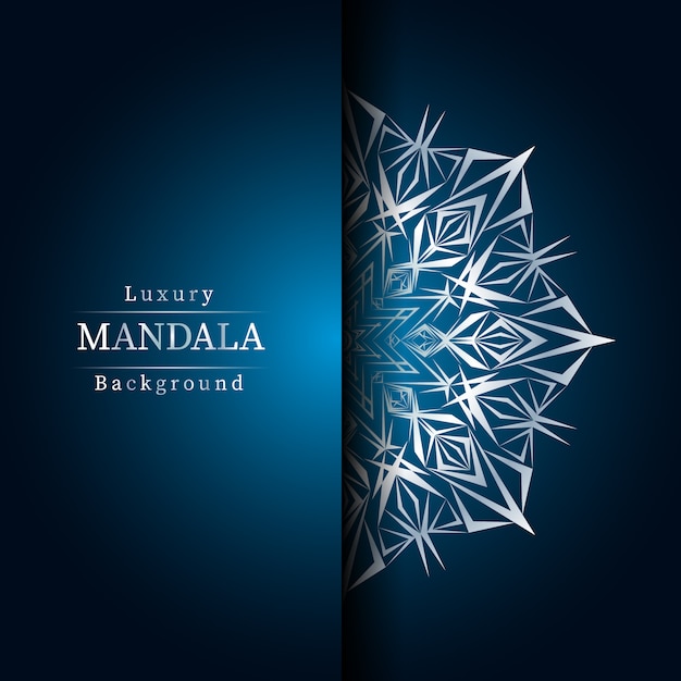 Conception De Mandala Ornemental De Luxe