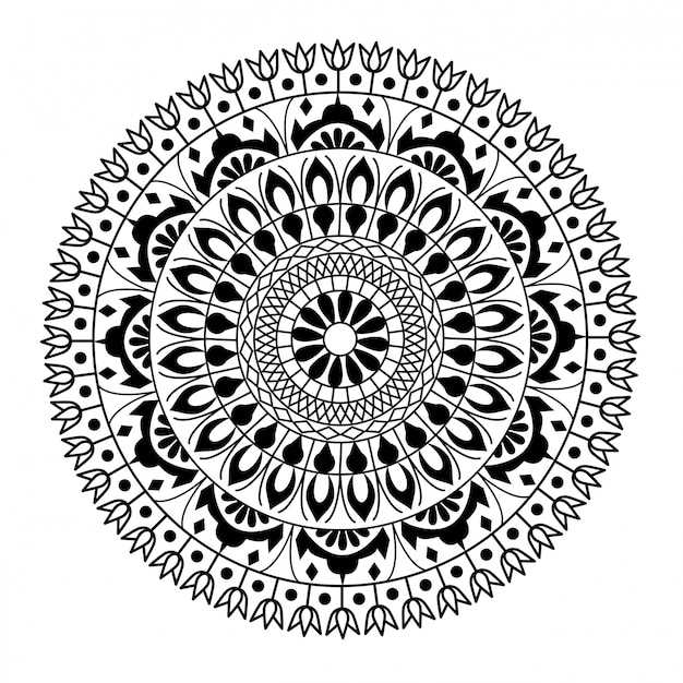 Conception de mandala