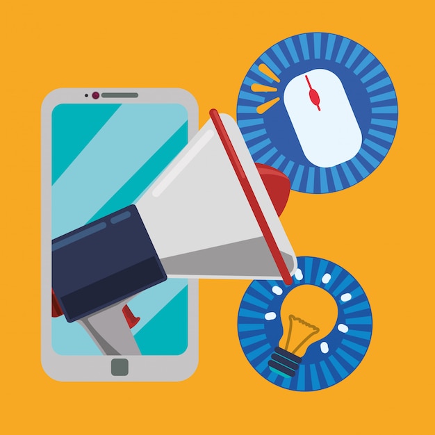 Conception de marketing numérique