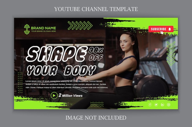 conception de miniatures de gymnase et de fitness sur youtube