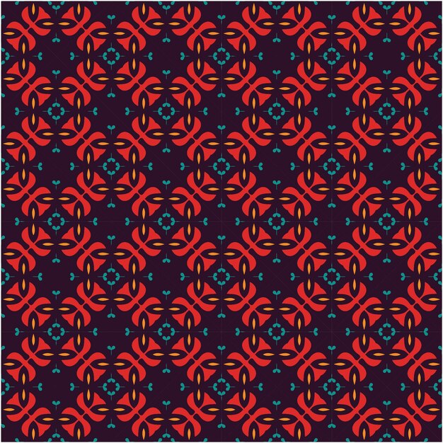 Conception de modèle abstrait sans couture minimaliste