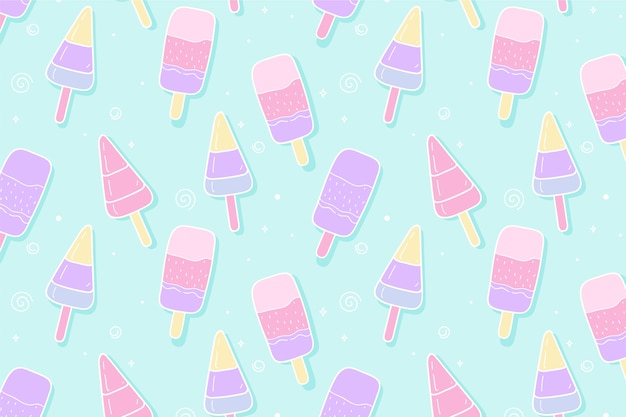 Conception de modèle de couleur pastel bonbon