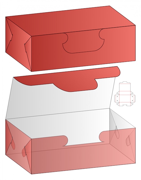 Conception De Modèle Découpé Sous Emballage.