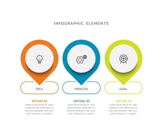 Conception d'un modèle d'entreprise d'infographie vectorielle