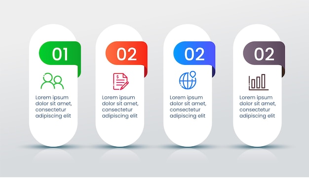 conception de modèle d&#39;entreprise infographique