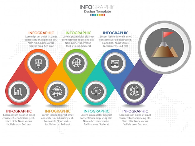 Conception De Modèle D'infographie