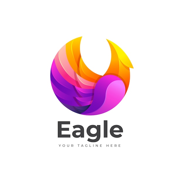 Conception De Modèle De Logo Eagle