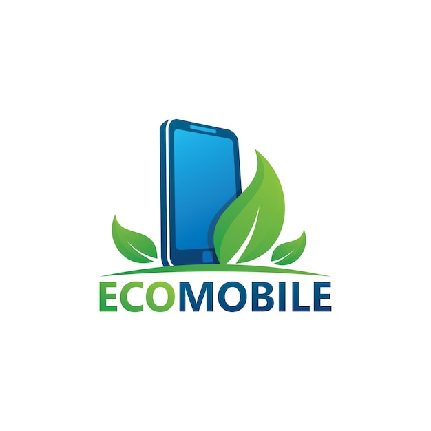 Conception De Modèle De Logo Eco Mobile