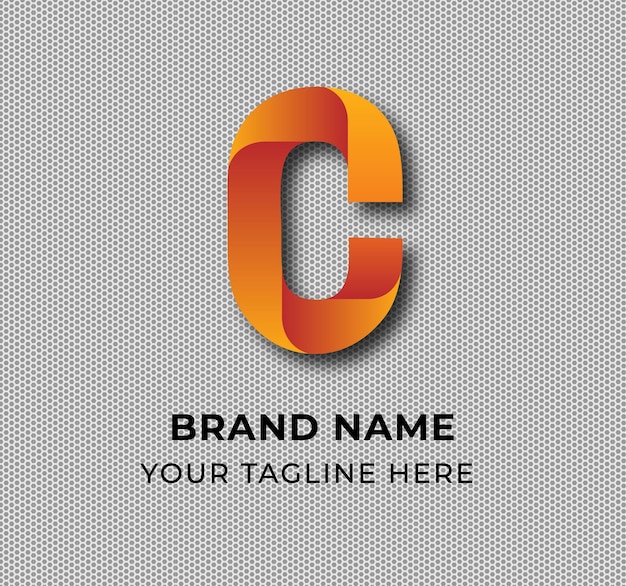Conception de modèle de logo de marque modifiable