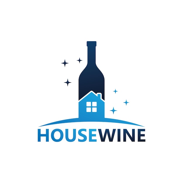 Conception De Modèle De Logo De Vin Maison