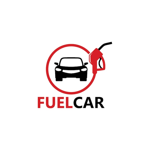 Conception De Modèle De Logo De Voiture De Carburant