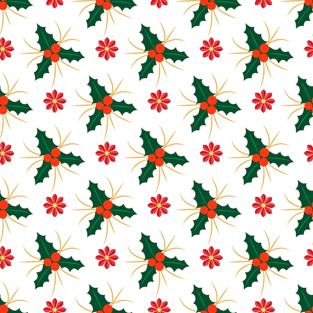 Conception de modèle plat pour la célébration de la saison de Noël