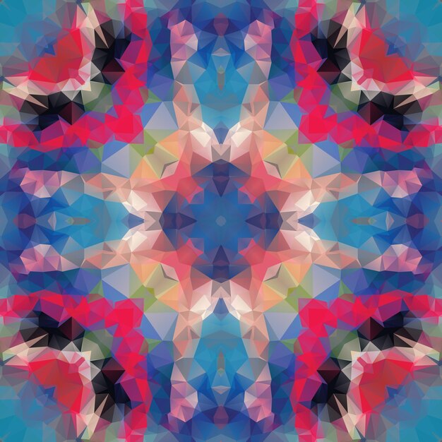 Conception de modèle sans couture triangulaire géométrique Répétez la conception textile Conception de surface