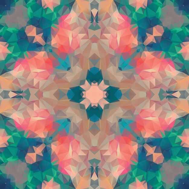 Conception de modèle sans couture triangulaire géométrique Répétez la conception textile Conception de surface