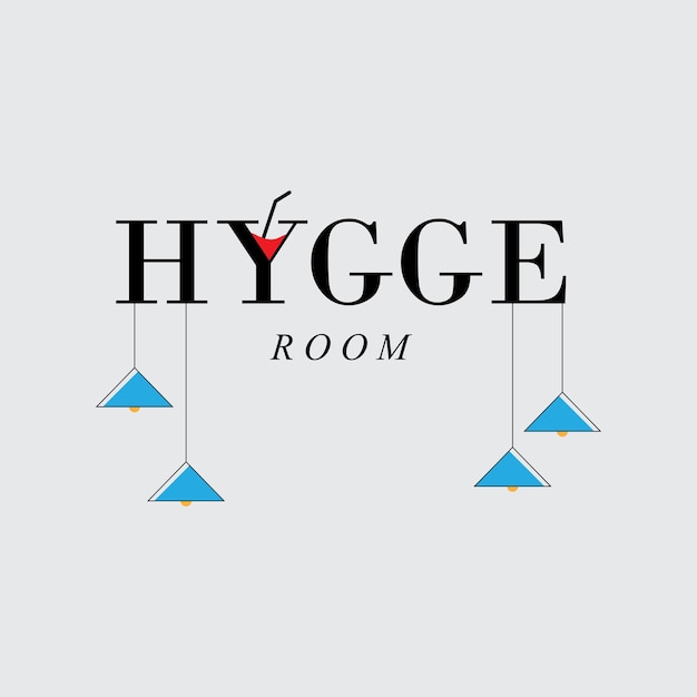 Conception De Modèle De Vecteur De Logo Hygge Créatif