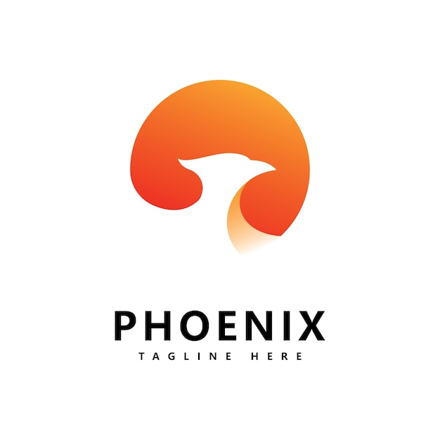 Conception De Modèle De Vecteur De Logo Phoenix