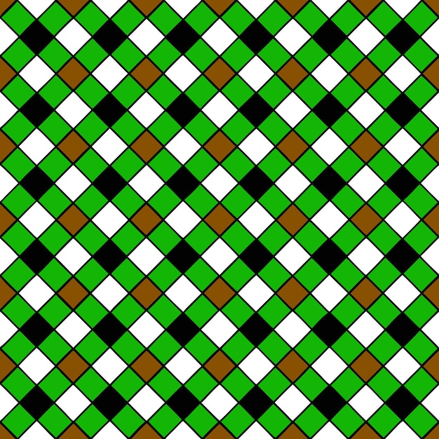 Conception de motifs de diamants géométriques sans couture pour des projets de textiles et de tissus