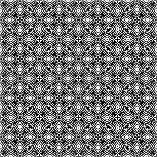 Conception de motifs sans couture de style abstrait