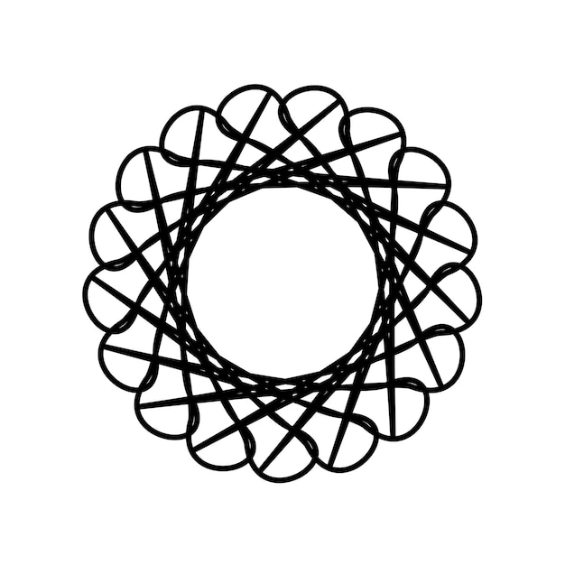 Conception De Motifs Vectoriels Circulaires