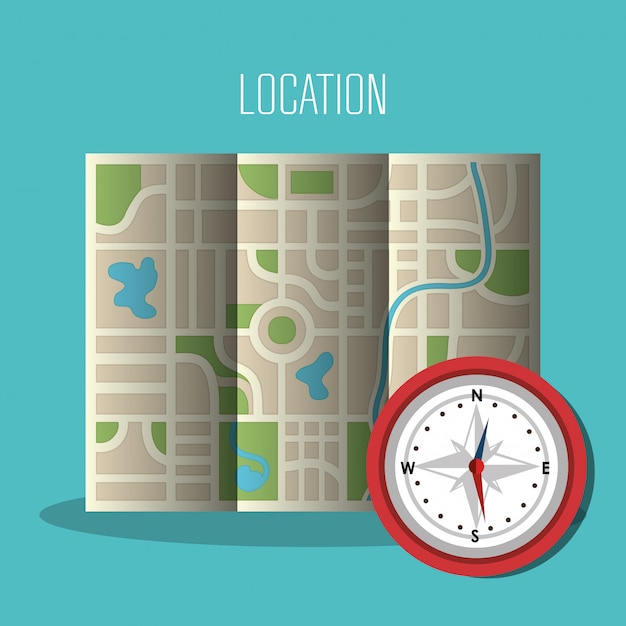 Conception de navigation GPS