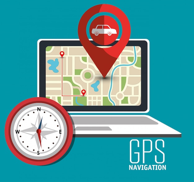 Conception de navigation GPS