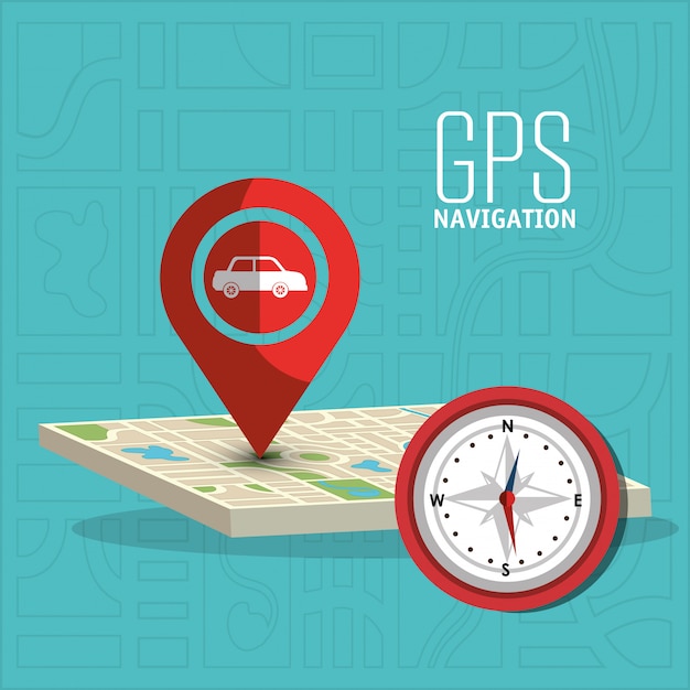 Conception de navigation GPS