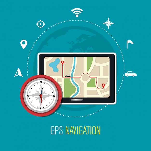 Conception De Navigation Gps