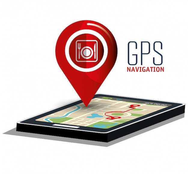 Conception de navigation GPS