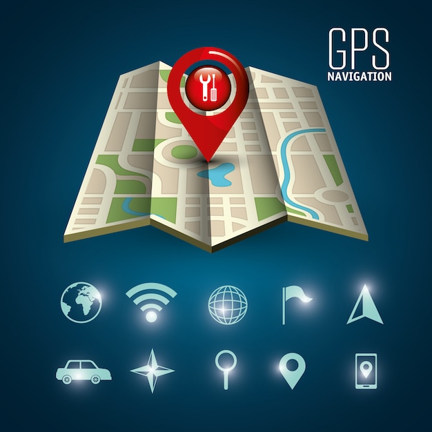 Conception De Navigation Gps