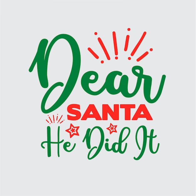 Conception de Noël svg