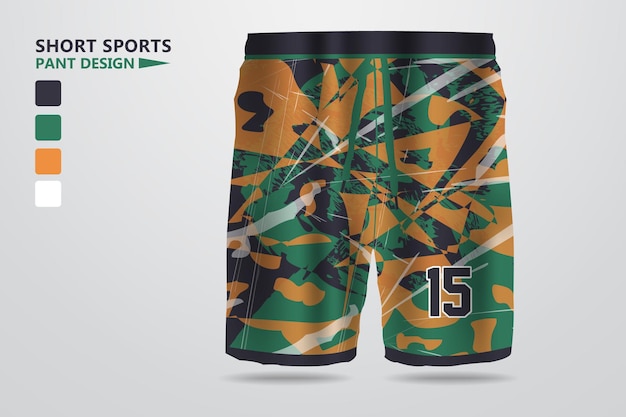 Une Conception De Pantalon De Sport De Football Vectoriel