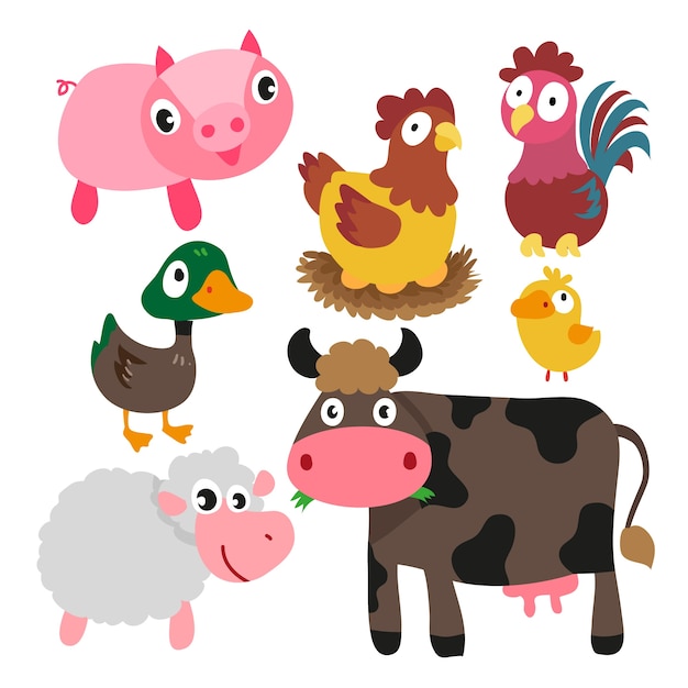 conception de personnages d&#39;animaux