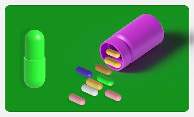 Conception de pilules 3D
