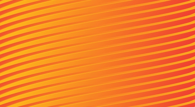 Conception de présentation de fond d'écran abstrait orange dégradé texture rayée