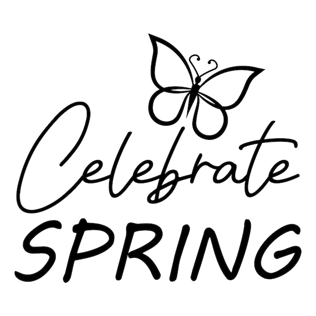 conception de printemps svg