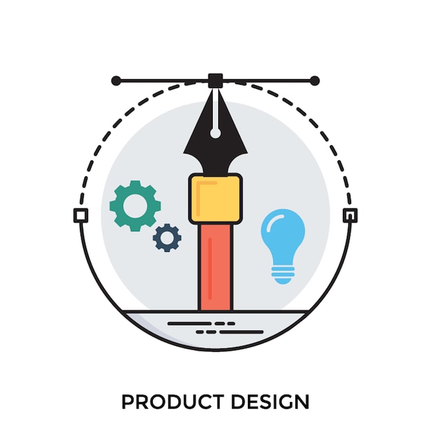 Vecteur la conception des produits