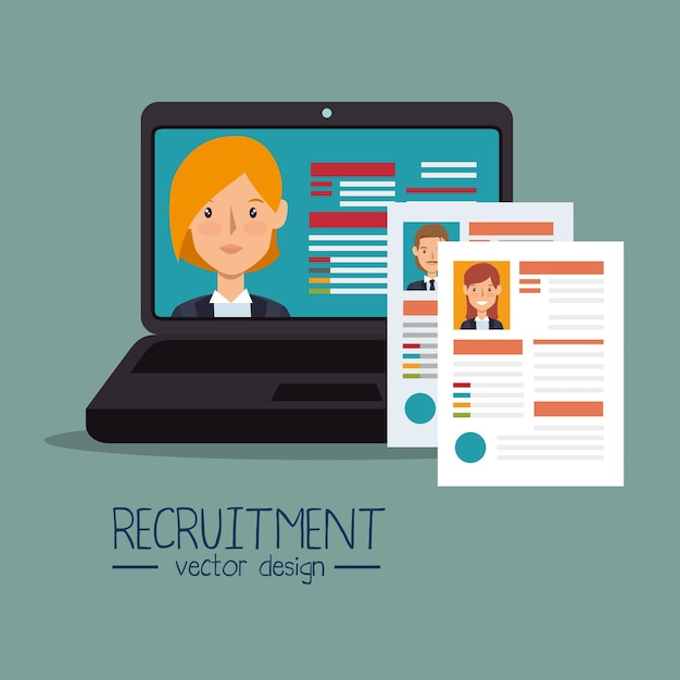 conception de recrutement de ressources humaines virtuelles