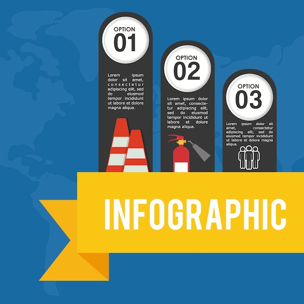 Conception De La Sécurité Industrielle Infographique