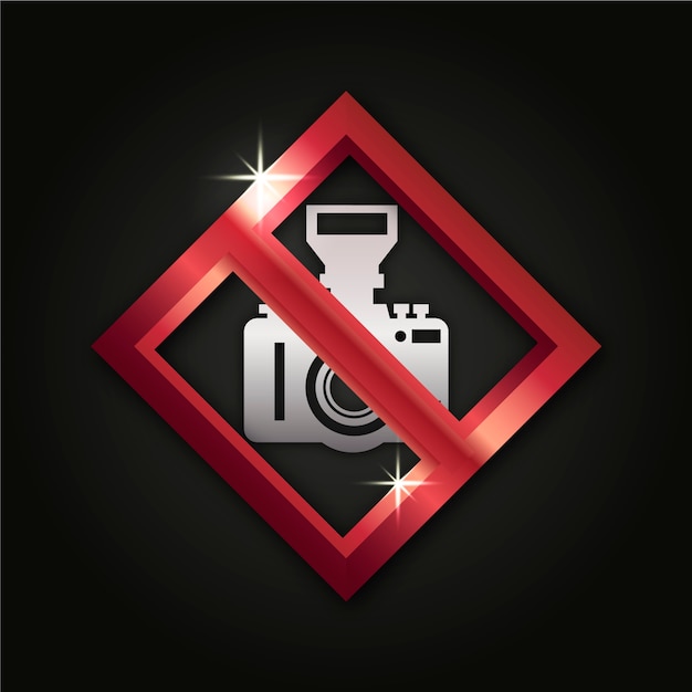Conception de signe dégradé sans photo