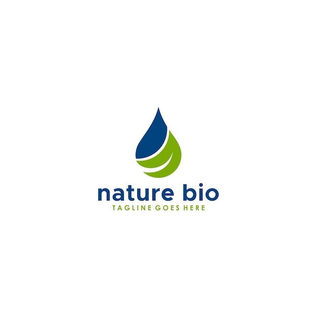 Conception De Signe De Logo Bio Naturel