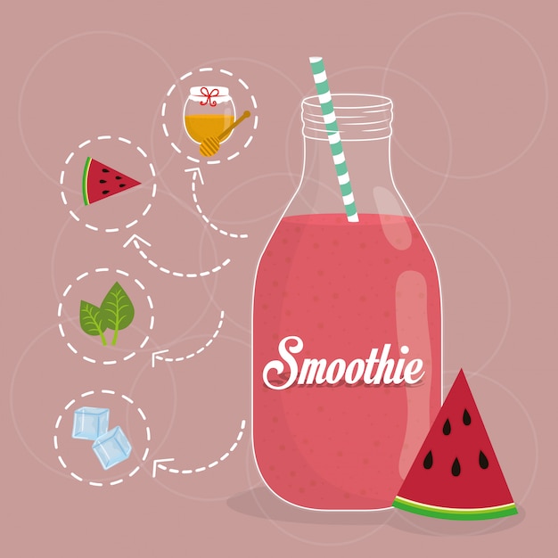 Conception De Smoothie.