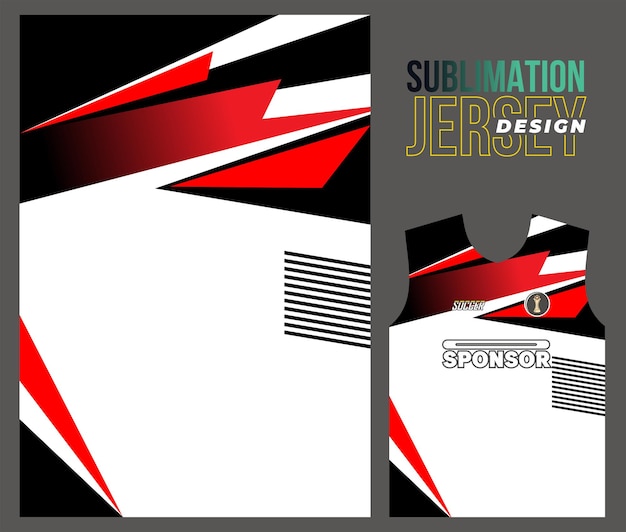 Vecteur conception de sport de maillot de vecteur pour le motocross de jeu de football de cyclisme de course