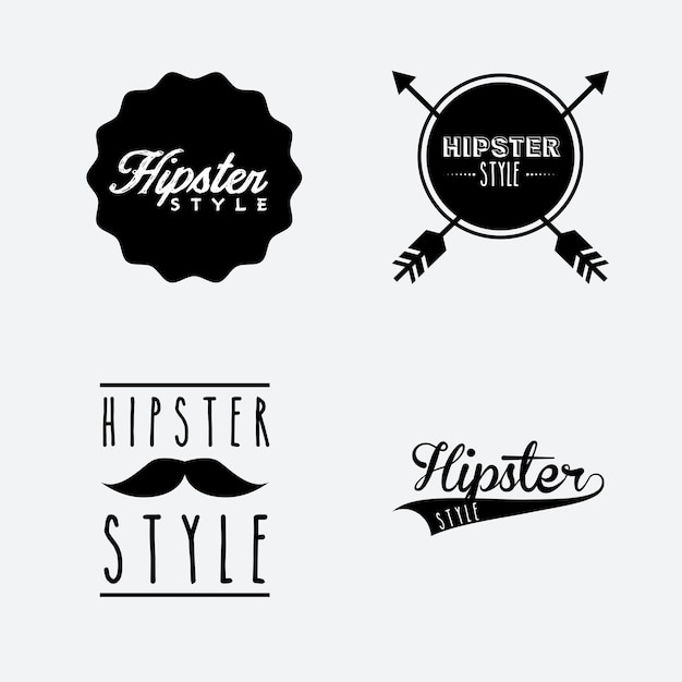 Conception De Style De Vie Hipster