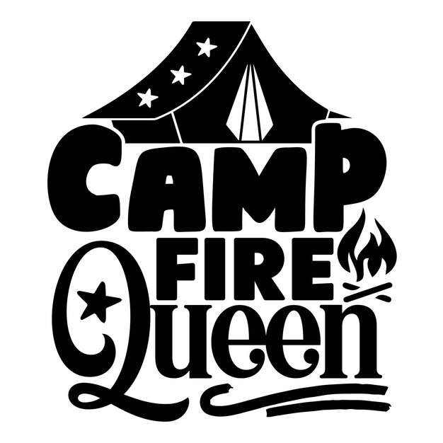 Conception SVG de camping