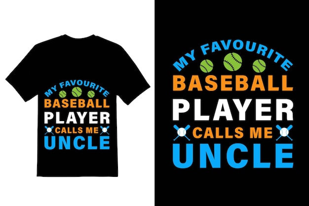 Conception De T-shirt De Baseball