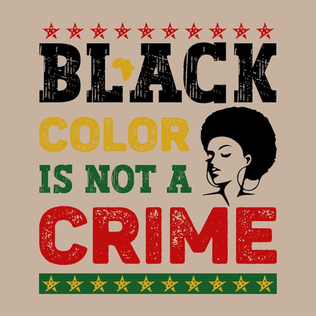 Vecteur conception de t-shirt de citations de juneteenth