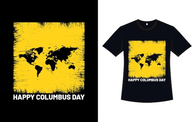 Conception De T-shirt Colomb