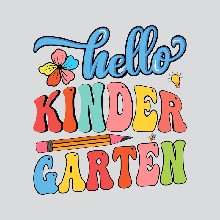 Vecteur conception de t-shirt coloré du 100e jour d'école, t-shirt de la maternelle.